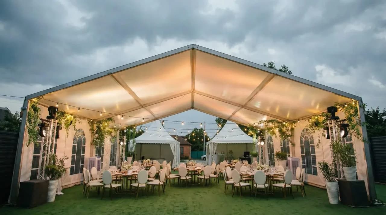 Аренда шатра для банкетов