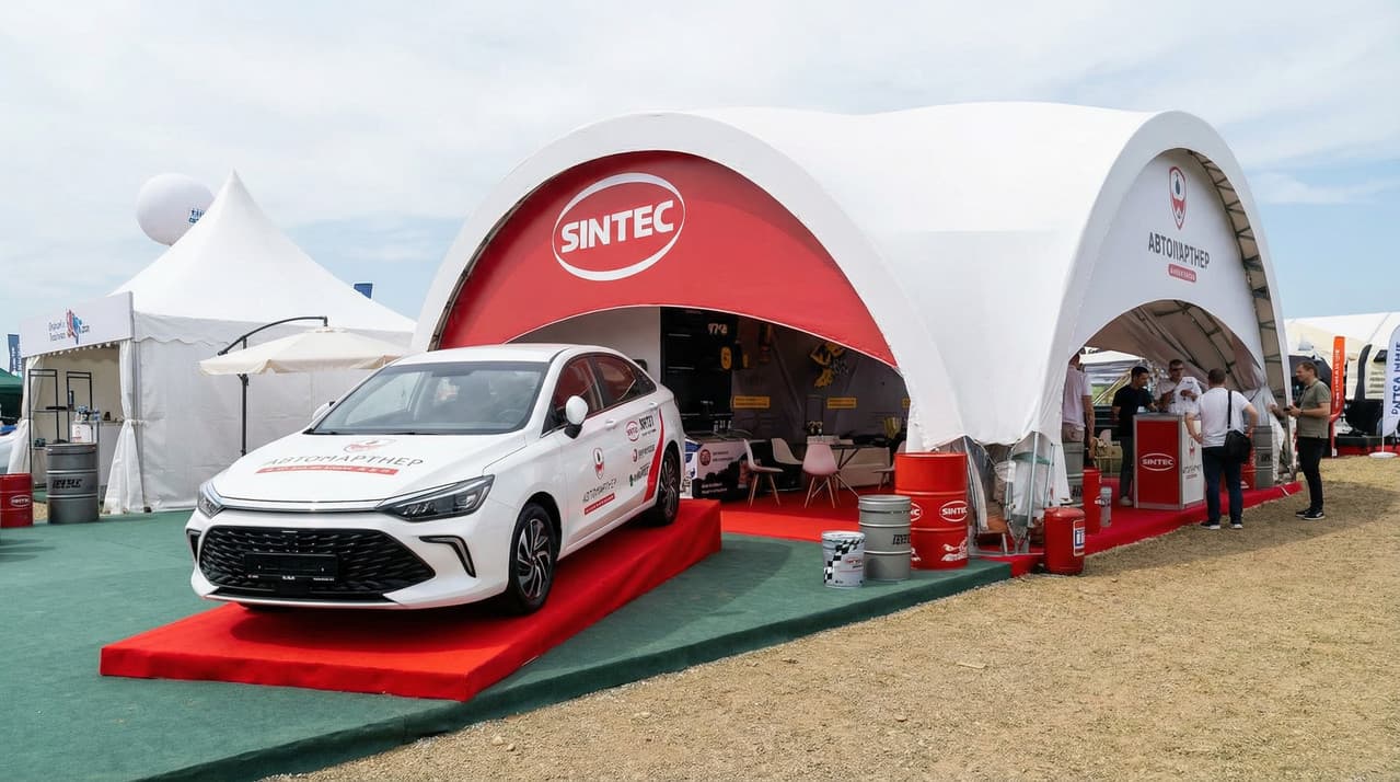 Аренда шатра для выставки