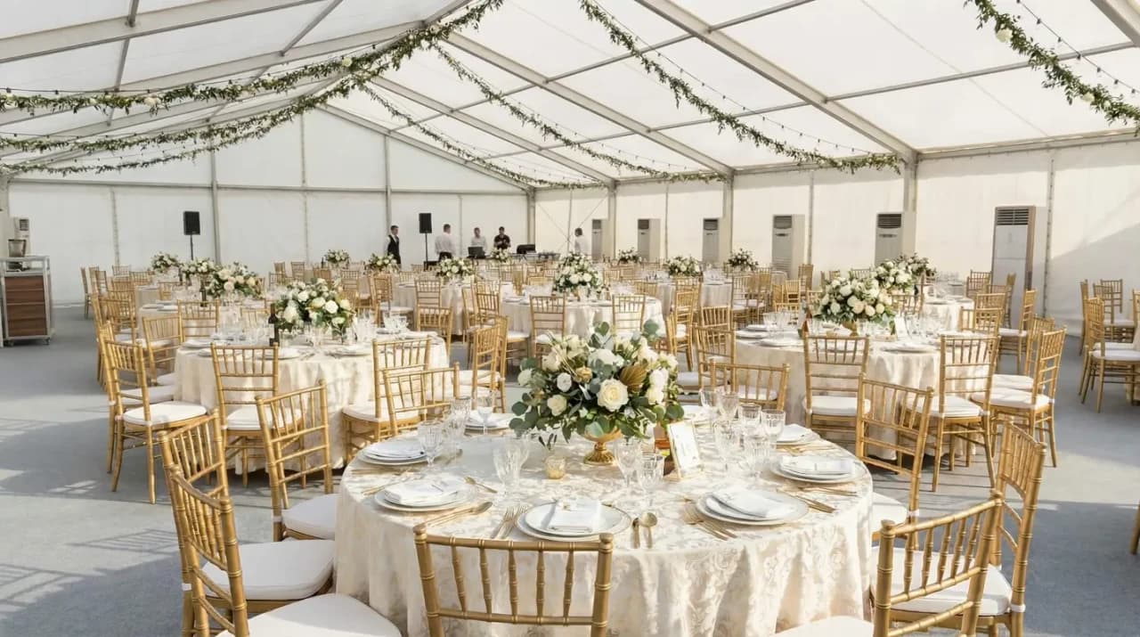 Аренда шатра для банкетов