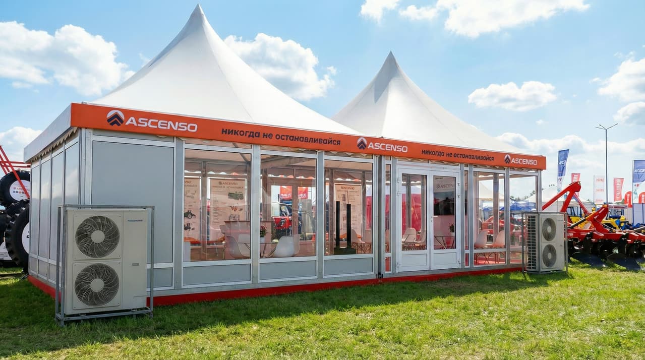 Аренда шатра для выставки