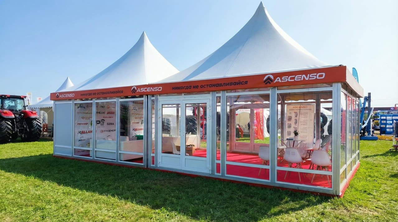 Аренда шатра для выставки